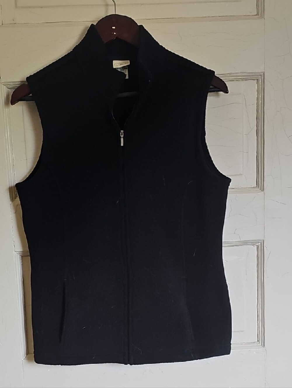 L.L. Bean Black Fleece Vest
